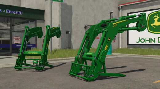 John Deere Frontloader Pack 603R / 643R V1.0
