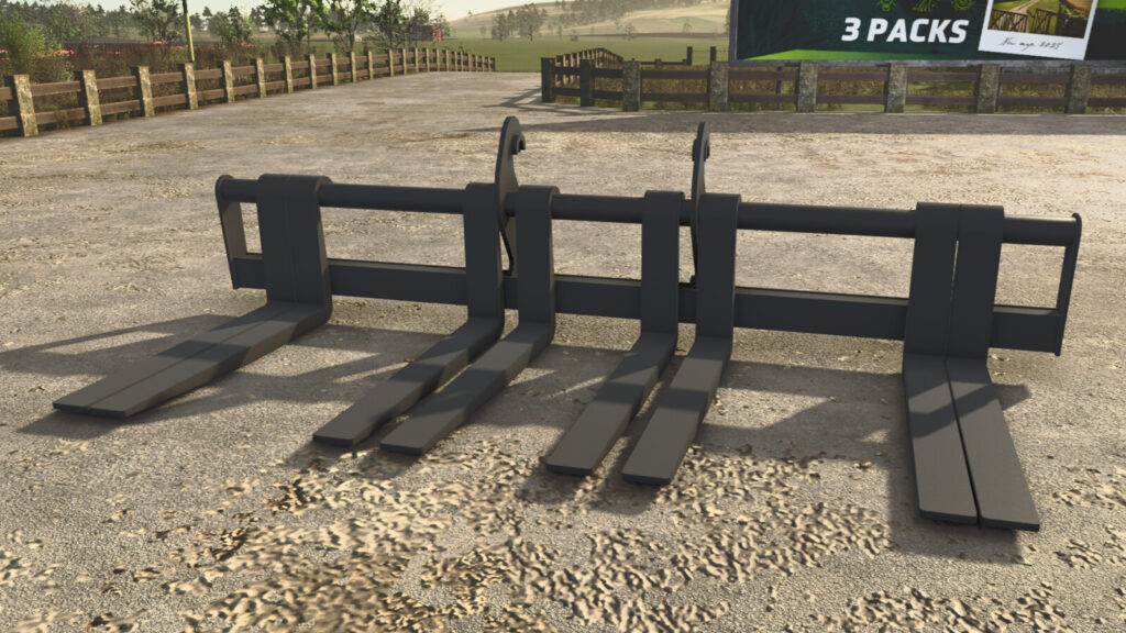 L120H/L180H Multiple Pallets Fork Frame V1.0