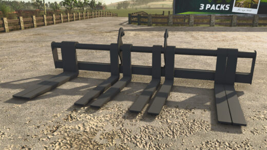 L120H/L180H Multiple Pallets Fork Frame V1.0