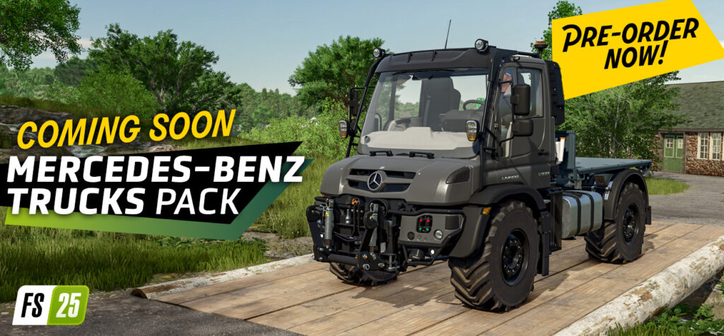 Mercedes-Benz Trucks Pack coming to the game