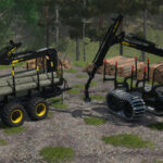 Ponsse Forwarder Trailer3