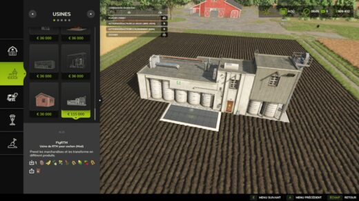 Total mixed ration factory for pigs