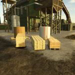 Woodchips Processing Factory3