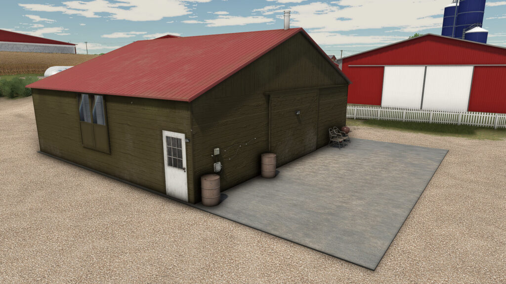 Wooden Garage