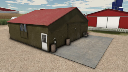 Wooden Garage