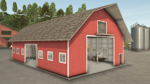 Wooden Open Barn