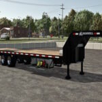 36ft Ironbull dovetail gooseneck trailer2