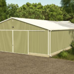 55x115 Post Frame Cold Storage