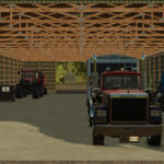55x115 Post Frame Cold Storage2