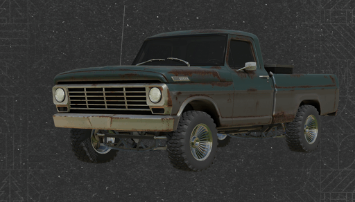 67 F250 Scrap Truck