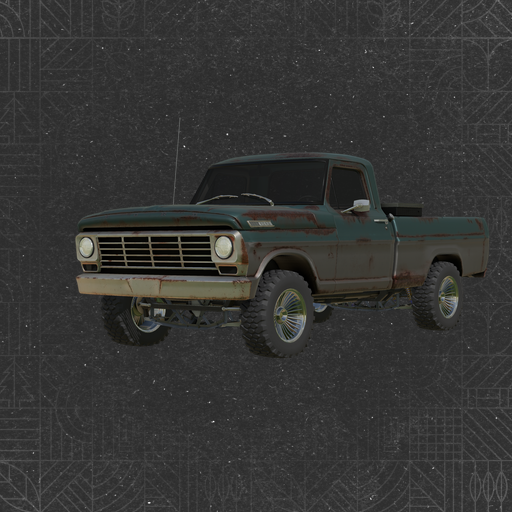67 F250 Scrap Truck