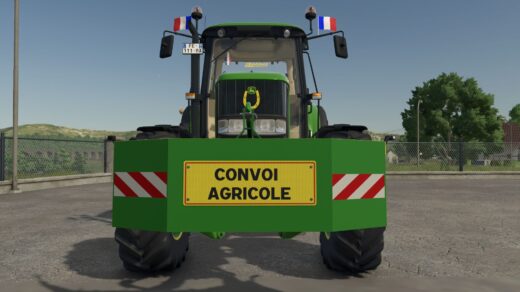 Agricultural convoy sign (Prefab) V1.0
