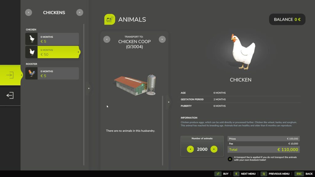 Buy More Animals