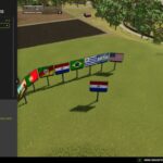 Country flags billboards2