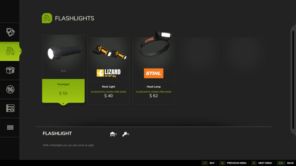 Flashlights