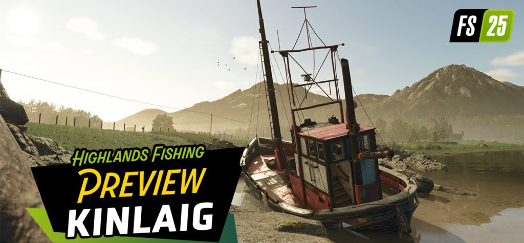 Kinlaig Highlands Fishing Map Preview