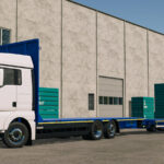 MAN TGX 6x2 Straw Bale