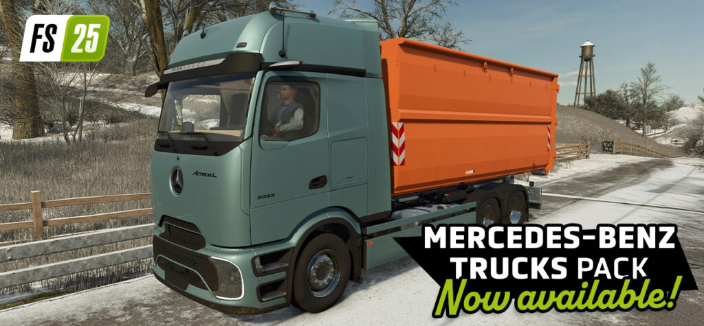 Mercedes-Benz Trucks Pack now available