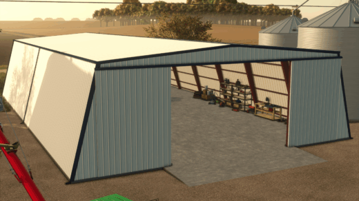 Metal Frame Shed