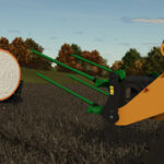 Round Cotton Module Spear For Wheel Loaders4