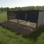 Small Rustic Bale Shed2