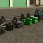 Weights pack for tractor triangle