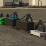 Weights pack for tractor triangle2