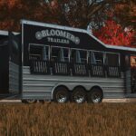 2025 Bloomer 5 Horse Bumper Pull Trailer2