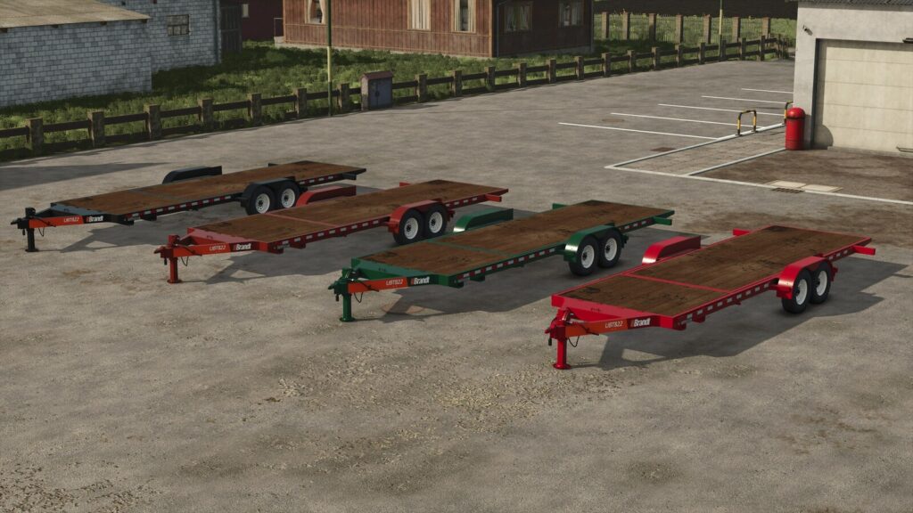 Brandt UBT822 Tilt-Deck Trailer