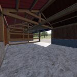 Closed honey hall with gates and pallet spawner4