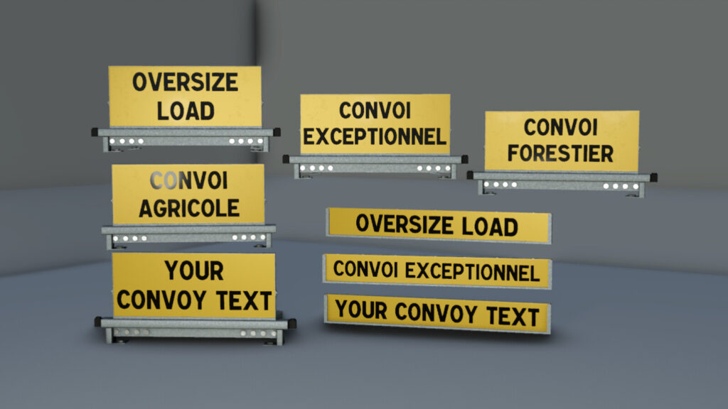 Convoi Sign Pack