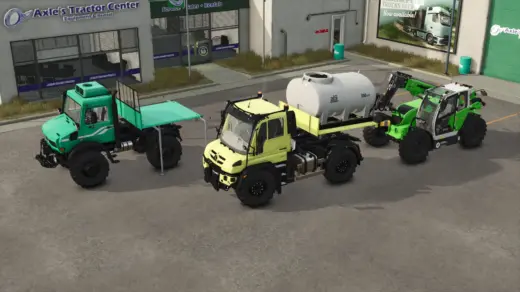 FS25 Unimog Beds Pack v1.0