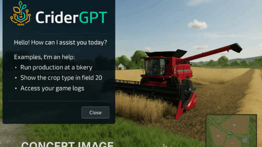 Farming AI Interface in Action