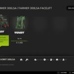 Fendt Farmer 300LSA / Facelift II V Beta