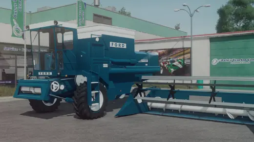 Ford 642 Combine & Headers V1.0