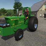 John Deere 4020 Pulling Tractor3