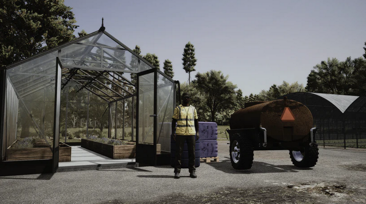 Lavender Greenhouse