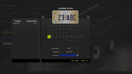 License Plate Manager