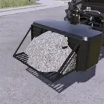 Lizard 1050KG front and rear weight v1.0