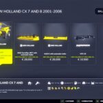 New Holland CX 7 & 8 2001-2006 V1.0