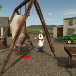 Pig slaughter decoration4