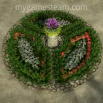 Round flower bed V1.02