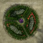 Round flower bed V1.03