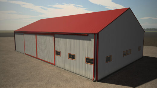 Shed With Double Slides