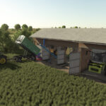 Silo With Garage