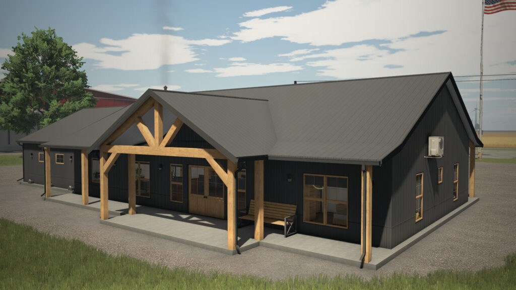 Small Barndominium