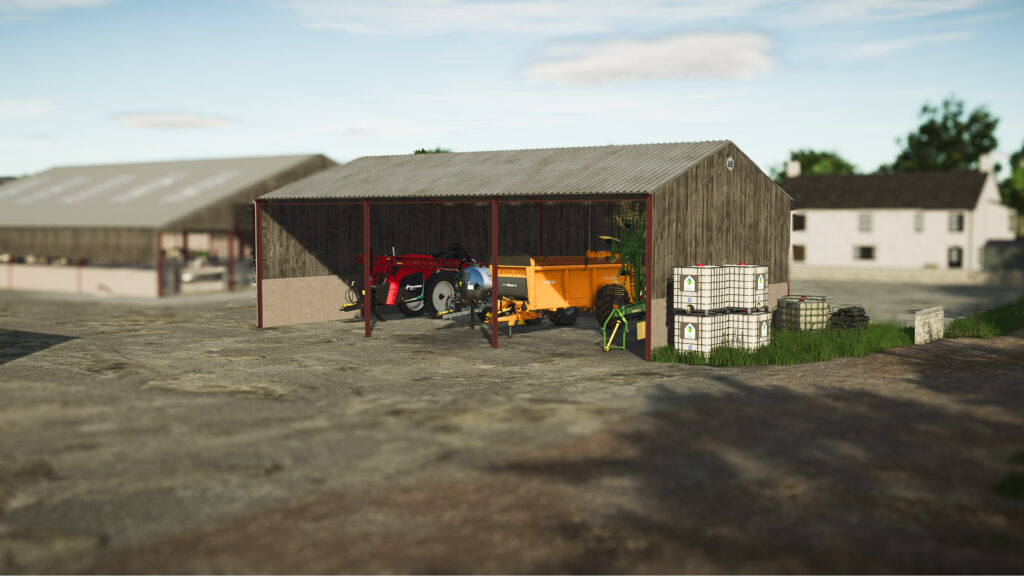 Small Machinery Shed