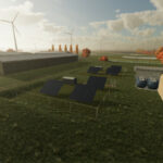 Solar Field Large And Small