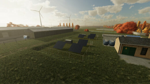 Solar Field Large And Small