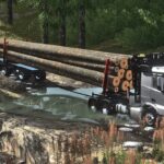 Truck Wood Trailers Pack2